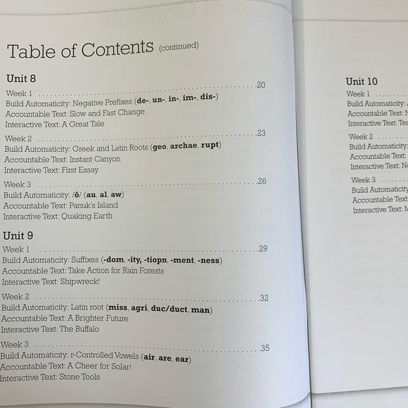 Homeschool Benchmark Education Phonics My Word Study Workshop Grade 4 Vol 1&2 - Picture 10 of 13